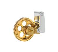 AsrMyjcx Extruder Gear Assembly 3D Printer Parts,Replacement,Upgrade Spare Parts Sturdy Accessories Nano Coating Hardened Steel, P1 X1