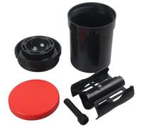 AsrMyjcx Film Developing Tank With Spiral Reel Sheet Processor Darkroom Container Lightproof Lid chamber watertight build for stable suitable for home darkroom photography students labs