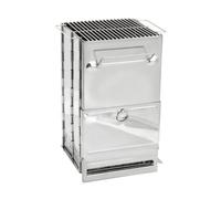 AsrMyjcx Foldable Outdoor Cooking Burner with Grill Manual Camping with Grill Compact for Picnics