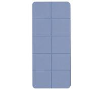 AsrMyjcx Folding Exercise Pad Exercise Mat Floor Mat Workout Mat With Panels And Carry Bag In TPE Material Suitable for home workouts children’s rest time casual resting travel, Blue, 183x80cm