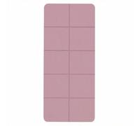 AsrMyjcx Folding Exercise Pad Exercise Mat Floor Mat Workout Mat With Panels And Carry Bag In TPE Material Suitable for home workouts children’s rest time casual resting travel, Pink, 183x80cm