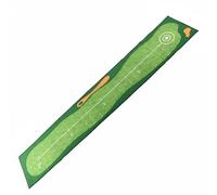 AsrMyjcx Golf Training Carpet Putting Mat Green Rug Practice Tool With Distance Markers Alignment Aids Non Slip Base Smooth Monofilament Surface Portable Nylon, Style 2