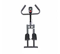 AsrMyjcx Indoor Climbing Machine Vertical Climber Stepper With Foldable Steel Structure For Low Exercise calorie burning home gyms apartment fitness office workouts, Upright Stepper