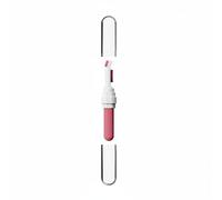 AsrMyjcx Keyboard Cleaning Brush Earbud Cleaner Electronics Cleaning Kit Dust Remover Cleaning Tool With Built In Dense Bristles And Soft Sponge Pen Style, Pink, 3-In-1 Color Box