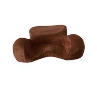 AsrMyjcx Meditation Cushion, Supportive Seat Cushion, Ergonomic Memory Foam, Washable Cover, Breathable Pad for Meditation in The Living Room, Brown