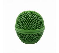 AsrMyjcx Mesh Cover Replacement Grille Head Dome Windscreen Shell With Solid And Rounded Dome Profile Suitable for Handheld Mic Events Practice, Green