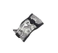 AsrMyjcx Nylon Diving Bcd Diving Gear Scuba Hook Single Head Hook Storage Pouch Stainless Steel Construction Suitable for Underwater Photography Travel Marine Exploration , Digital Camo