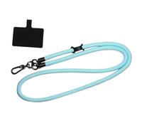AsrMyjcx Phone Lanyard Crossbody Phone Strap Decoration Multipurpose Fashion, Creative, Easy Installation Gift Accessory Neck Carrying, Light Blue