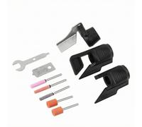 AsrMyjcx Portable Chain Honing Tool with | Easy to Install, Universal Fit, with Grinding Bits, for Workshop, Garden, Homeowners, Style A