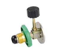 AsrMyjcx Portable Gas Refill Valve, Compact Cylinder Filling Adapter for Camping Gas