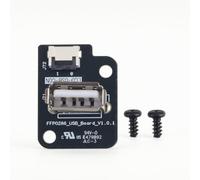 AsrMyjcx Printer Interface Board Usb Interface Board Adapter Replacement Module Repair Part With Metal Port And White Connector On Black Pcb Suitable for ad5m