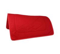 AsrMyjcx Saddle Pad for Horses, Training Pads, Seat Padding, Comfortable, Breathable, Non-slip, for Eventing Riders, Reading, Vacationers, 78cm X 45cm, for Out, Red
