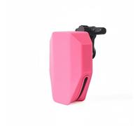 AsrMyjcx Tail Pouch Bike Saddle Bag Underseat Storage Silicone Waterproof Zipper Quick Release Adjustable Mounting Bracket Suitable for School Runs Coffee Rides Coastal Paths Routes, Rose Red