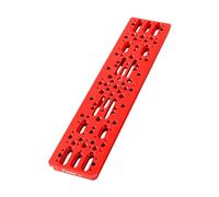 AsrMyjcx Telescope Dovetail Mounting Plate Wide Metal Plate Replacement Astrophotography Aluminum Alloy 355mm Rail Bar Mounting Plate, Red