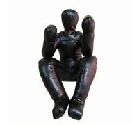 AsrMyjcx Training Grappling Wrestling Striking Practice With Seated Body Shape For Close Throws And Control Suitable for fighters training gym practice home, Black, 165/25KG
