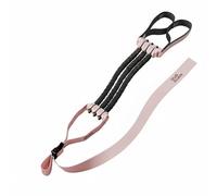 AsrMyjcx Training Pull Up Band Assisted Pull Up Resistance Band Assistance Strap Upper Body Exercise Tool Heavy Duty Sleeve With Latex Tubes Suitable for home, Pink Basic 20 Double