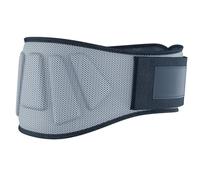 AsrMyjcx Training Weight Belt Waist Support Brace Belt Strap Buckle Exercise Gear With EVA Composite And Skin Friendly Lining Suitable for powerlifting squats deadlifts fitness, Gray, L