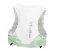 AsrMyjcx Vest, Running Vest, Running Backpack with Lightweight Polyester Mesh And Six Front Pockets for Running, Hiking, Mountaineering, L Green