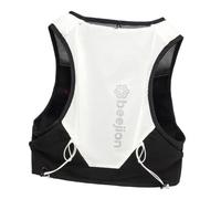 AsrMyjcx Vest, Running Vest, Running Backpack with Lightweight Polyester Mesh And Six Front Pockets for Running, Hiking, Mountaineering, L Black