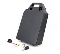 AsrMyjcx Waterproof Scooter Case Enclosure Storage Protector With Lock And Charging Port Housing Suitable for electric scooter builds daily commuting road riding, Lightning