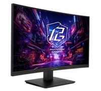 Asrock 27" Phantom Gaming QHD Curved Gaming Monitor (PG27QRT1B) 2560 x 1440 1ms 2 HDMI DP 180Hz 95% DCI-P3 FreeSync VESA
