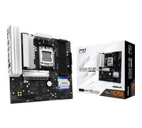 ASRock A620AM PRO RS AMD Socket AM5 Motherboard 4 x DDR5 DIMM Slots 1 x M.2 Socket (Key E) 2 x USB 3.2 Type-C 2.5G LAN 1 x HDMI Port/ 1 x Display Port