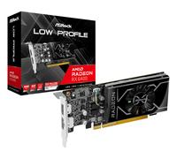 Asrock RX6400 Low Profile 4GB 4GB DDR6 HDMI DP 2321MHz Clock 0dB Cooling