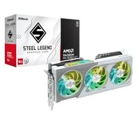 Asrock Radeon RX 9060 XT Steel Legend OC 16GB GDDR6 PCI-Express Graphics Card