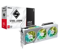 ASRock AMD Radeon RX 9060 XT Steel Legend OC 16GB GDDR6 Graphics Card - 90-GA5JZZ-00UANF