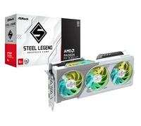 ASRock AMD Radeon RX 9060 XT Steel Legend OC 8GB GDDR6 Graphics Card - 90-GA5ZZZ-00UANF