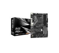 ASRock B450 Pro4 AMD Socket AM4 ATX VGA/HDMI/DisplayPort DDR4 USB C 3.1 Motherboard