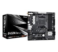 Asrock B450M/AC R2.0 AMD B450 AM4 Micro ATX 4 DDR4 HDMI GB LAN AC Wi-Fi 1x M.2