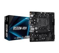ASRock B550M-HDV AMD AM4 Socket Motherboard, Micro-ATX, 2x DDR4 Slots, 1x M.2 Socket, GbE LAN, 1x D-Sub / 1x DVI-D / 1x HDMI Port