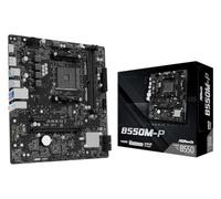 ASRock B550M-P Micro-ATX Motherboard, AMD AM4, Ryzen 3000-5000 CPUs, DDR4 4733+ (OC), PCIe 4.0, 2.5G LAN, USB 3.2 Gen1 Type-C