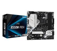 Asrock B550M Pro4 Socket AM4 Micro ATX AMD B550 ( 90-MXBDK0-A0UAYZ )