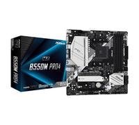 Asrock B550M PRO4 Amd Socket Am4 Micro Atx Hdmi/Displayport/Vga Dual M.2 Us