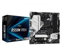 Asrock B550M Pro4 Socket AM4 Micro ATX AMD B550 ( 90-MXBDK0-A0UAYZ )