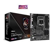 ASRock B650 PG Lightning AMD AM5 Socket Motherboard, ATX, 4x DDR5 Slots, 3x M.2 Sockets, Fitted I/O Shield, 2.5GbE LAN, 1x HDMI Port