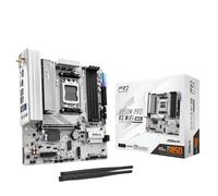 ASRock B850M Pro RS WiFi White AM5 Micro-ATX Motherboard: AMD Ryzen 9000/8000/7000 | DDR5 8000+ | PCIe 5.0 | WiFi 6E | 2.5G LAN