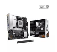 ASRock B850M Rock WiFi AMD AM5 Socket Motherboard Micro-ATX 2x DDR5 Slots 2x M.2 Socket Fitted I/O Shield 2.5GbE LAN Wi-Fi 6E 1x DisplayPort / 1x HDMI Port
