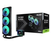 Asrock Challenger 360 Digital Processor Liquid cooling kit 12 cm Black