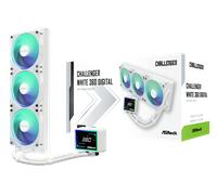 Asrock Challenger White 360 Digital Processor Liquid cooling kit 12 cm