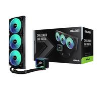 Asrock Challenger 360 Digital Processor Liquid cooling kit 12 cm Black