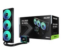 Asrock Challenger 360 Digital Processor Liquid cooling kit 12 cm Black