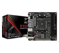 ASRock Fatal1ty B450 Gaming-ITX/ac AMD Socket AM4 HDMI/DisplayPort DDR4 USB C 3.1 Gen2 Motherboard