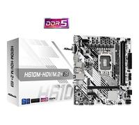 Asrock H610M-HDV/M.2+ D5 Intel H610 DDR5 Micro-ATX Socket LGA 1700 Motherboard