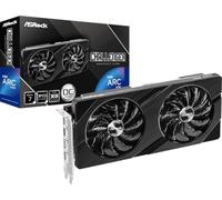 ASRock Intel ARC A750 Challenger D 8GB OC, 8GB DDR6, PCIe4, 2 HDMI, 2 DP, 2200MHz Clock, 0dB Cooling, Overclocked