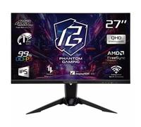 ASRock Phantom Gaming PG27QFW2A 27 Inch QHD (2560 x 1440) IPS Gaming Monitor 400Hz 1ms (MPRT) Response Time 2 x HDMI 2.0 1 x DisplayPort 1.4 Height Adjustable