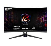 Asrock Phantom Gaming 27 FHD Curved Gaming Monitor PG27FRS1A, 1920 x 1080, 1ms, 280Hz