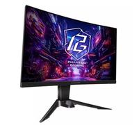 Asrock 27 Inch Phantom Gaming QHD Curved 1ms 180Hz Gaming Monitor - PG27QRT2A
